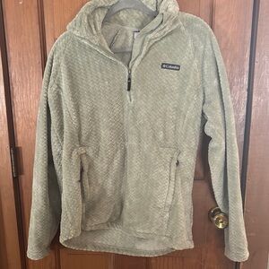 Columbia Sage Green Teddy Jacket
